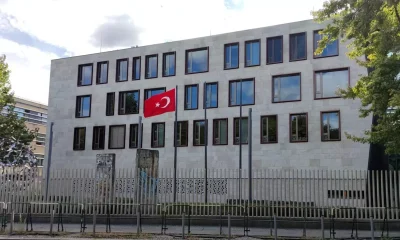 السفارة التركية تتعرض لهجوم في العاصمة برلين