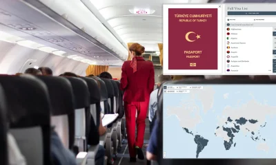 الإعلان عن أقوى جوازات السفر في العالم: أين تقع تركيا في الترتيب؟