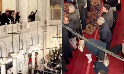 في مسجد الفاتح باسطنبول يشهد احتجاج نسائي يثير الجدل خلال ليلة القدر