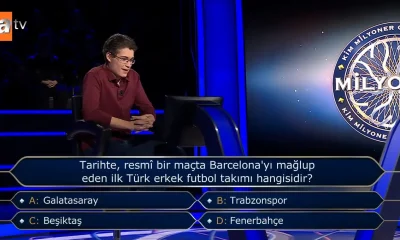 سؤال صعب عن برشلونة يُربك متسابق “من سيربح المليون” التركي ويُنهي رحلته مبكرًا