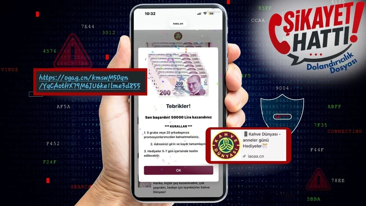 فخ الـ50 ألف ليرة.. حملة مزيفة تخدع المستخدمين باسم مقهى تركي شهير