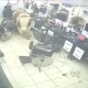 فيديو يحبس الأنفاس.. عجل هارب يقتحم صالون حلاقة بإسطنبول ويدمره!