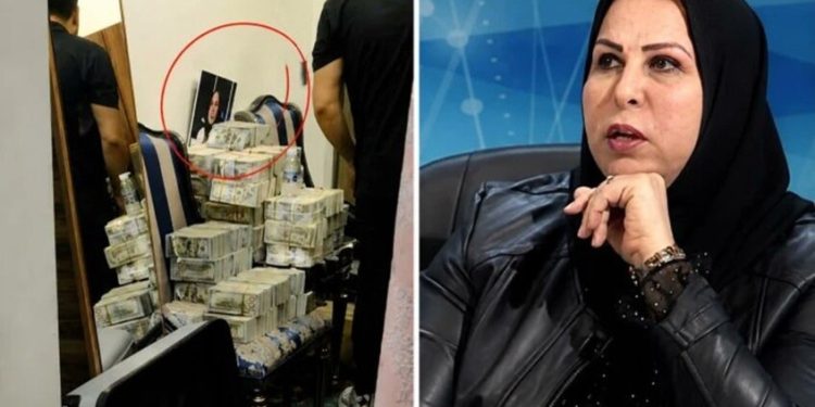 خيول بـ7 ملايين دولار وأكوام أموال.. ماذا عُثر داخل منزل النائبة العراقية عالية نصيف؟ (فيديو)