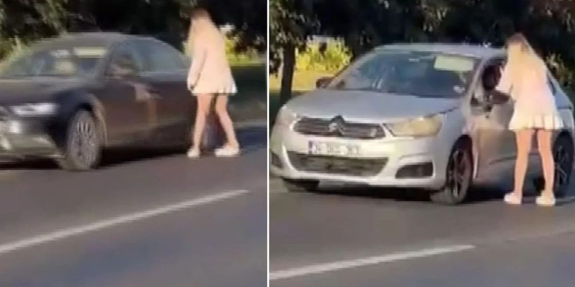كادت تتحول إلى كارثة.. امرأة تقتحم طريقًا سريعًا في إسطنبول والشرطة تتدخل