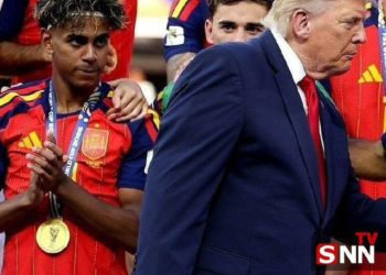 فيديو يامال وترامب يثير عاصفة من الجدل.. ماذا حدث خلال مراسم التتويج؟