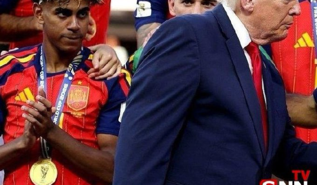 فيديو يامال وترامب يثير عاصفة من الجدل.. ماذا حدث خلال مراسم التتويج؟