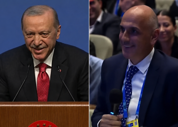 “عرفته من عينيه”.. أردوغان يمازح صحفياً يونانياً ويشعل التفاعل خلال قمة الناتو (فيديو)