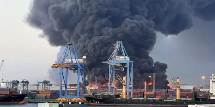 حادث ميناء دمياط ، اخر اخبار حادث دمياط ، تفاصيل حادث دمياط