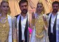 عروس تركية غارقة بالذهب.. وموقفها مع حماتها يشعل الجدل (فيديو)